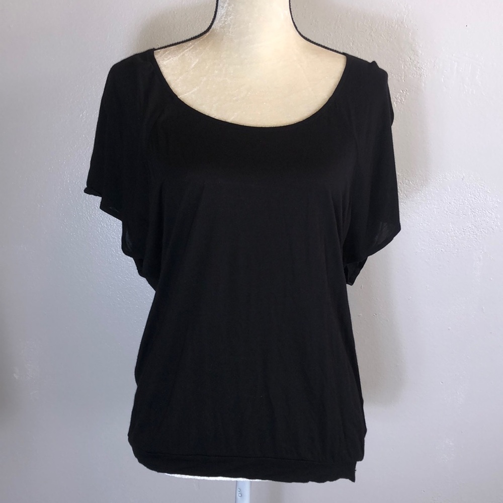 Guess sequin t-back top
